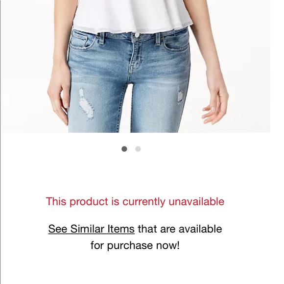 Guess Sienna White Mocked Peplum Top - Picture 2 of 6